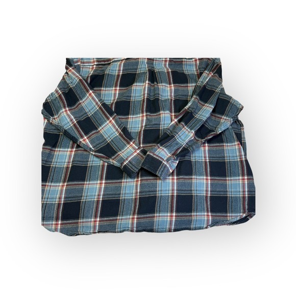 Red Head Brand Co Plaid Flannel Shirt Long Sleeve Button Up Mens 5XL Big - Picture 11 of 11